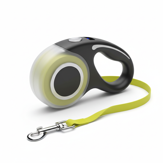 Retractable dog leash in modern design